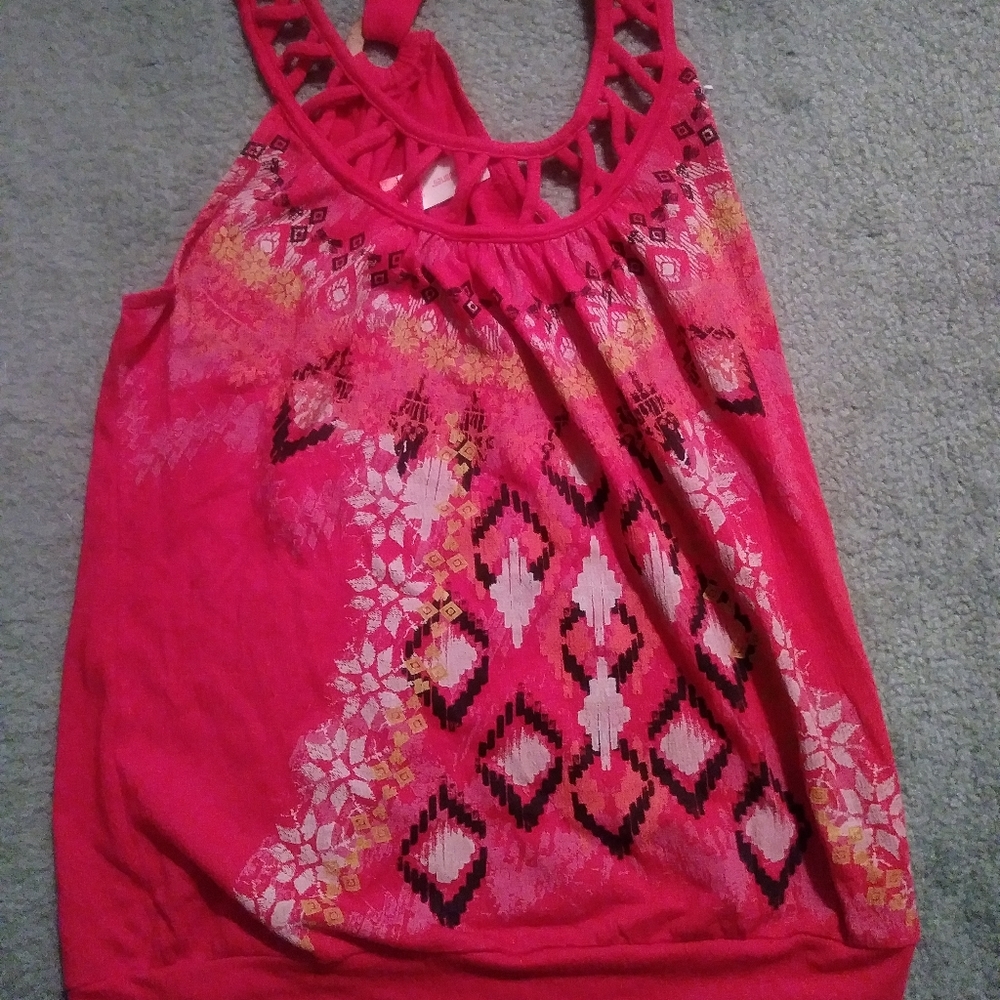 Red exotic unique top